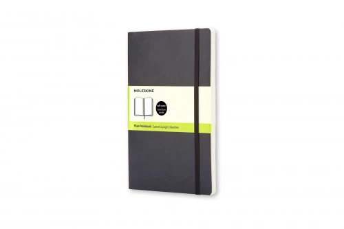 LIBRETA CLASICA TAPA BLANDA NEGRA P (9X14CM) LISA MOLESKINE QP613
