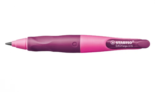 PORTAMINAS EASYERGO MINAS EXTRA GRUESAS 3,15MM. PARA DIESTROS ROSA STABILO B-46870-5