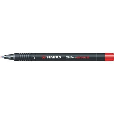MARCADOR PERMANENTE PUNTA SUPERFINA OHPEN UNIVERSAL 0,4MM. ROJO STABILO 841/40