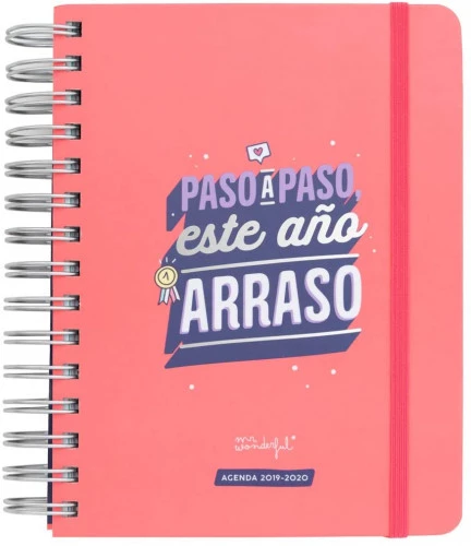 LIBRETA PEQUEÑA - PASO A PASO, ESTE AÑO ARRASO MR WONDERFUL
