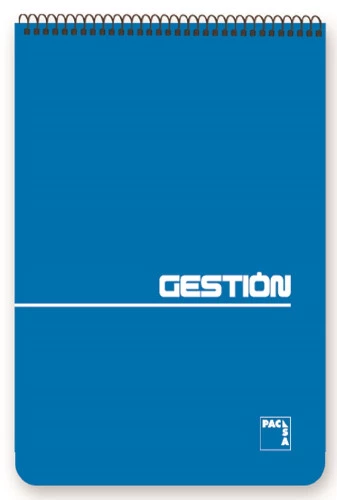 BLOC ESPIRAL SERIE GESTION TAPA BLANDA 60 GRS.FOLIO (215X310MM.) 80 HOJAS CUADRICULA 4X4 SIN MARGEN PACSA 16371